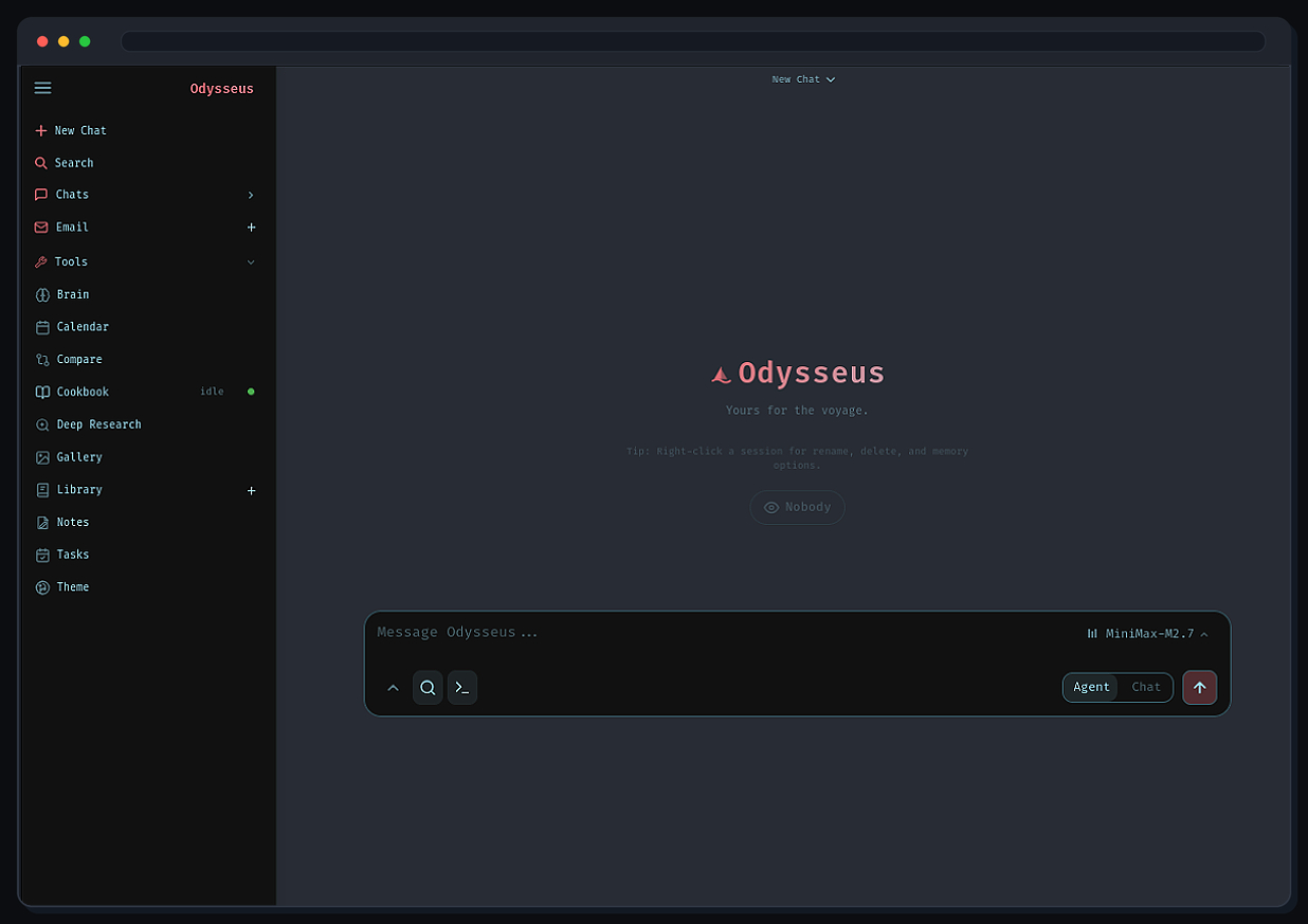 Odysseus interface